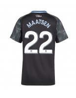 Aston Villa Ian Maatsen #22 Vieraspaita Naisten 2025-26 Lyhythihainen